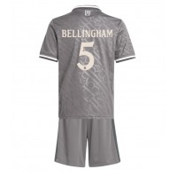 Real Madrid Jude Bellingham #5 3rd trikot Kinder 2024-25 Kurzarm (+ Kurze Hosen)